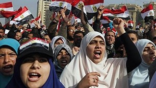 Huge rally in Cairo’s Tahrir Square  - ảnh 1